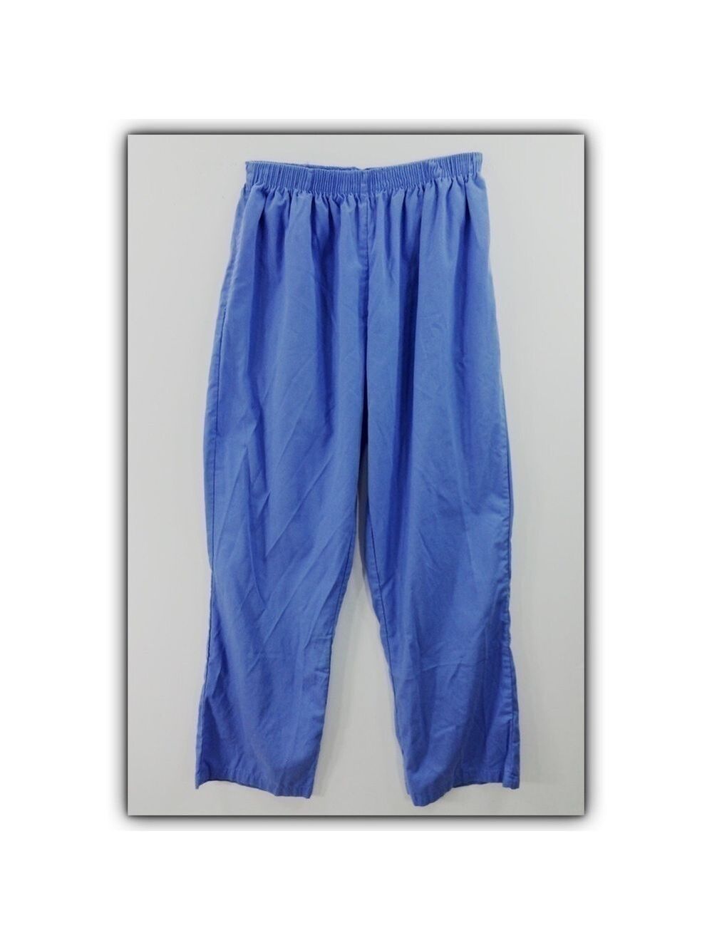 Absolute elastic waist cotton blend scrubs pant size 1X